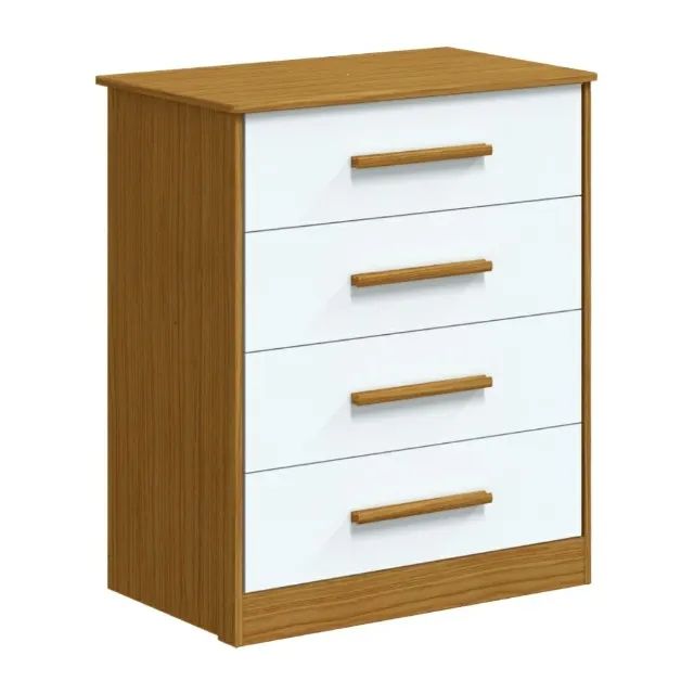Gaveteiro Charlo, 100% MDF - Peroba - Foto 2