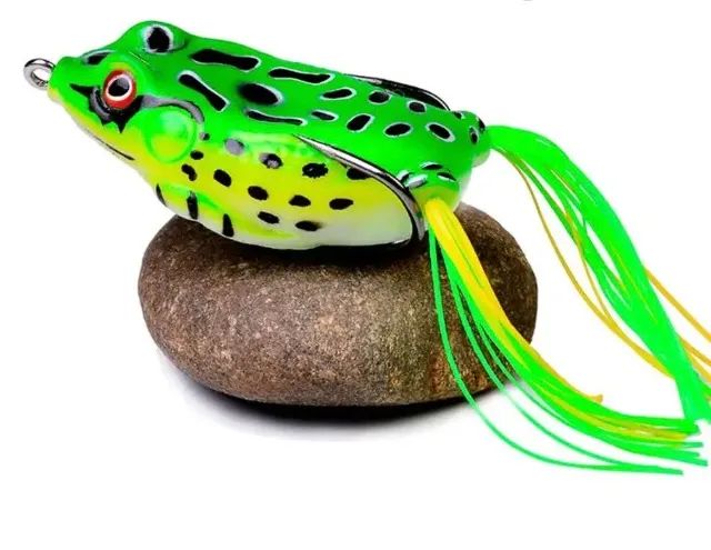 Isca de Pesca Tipo Sapo - Realismo e Eficiência 