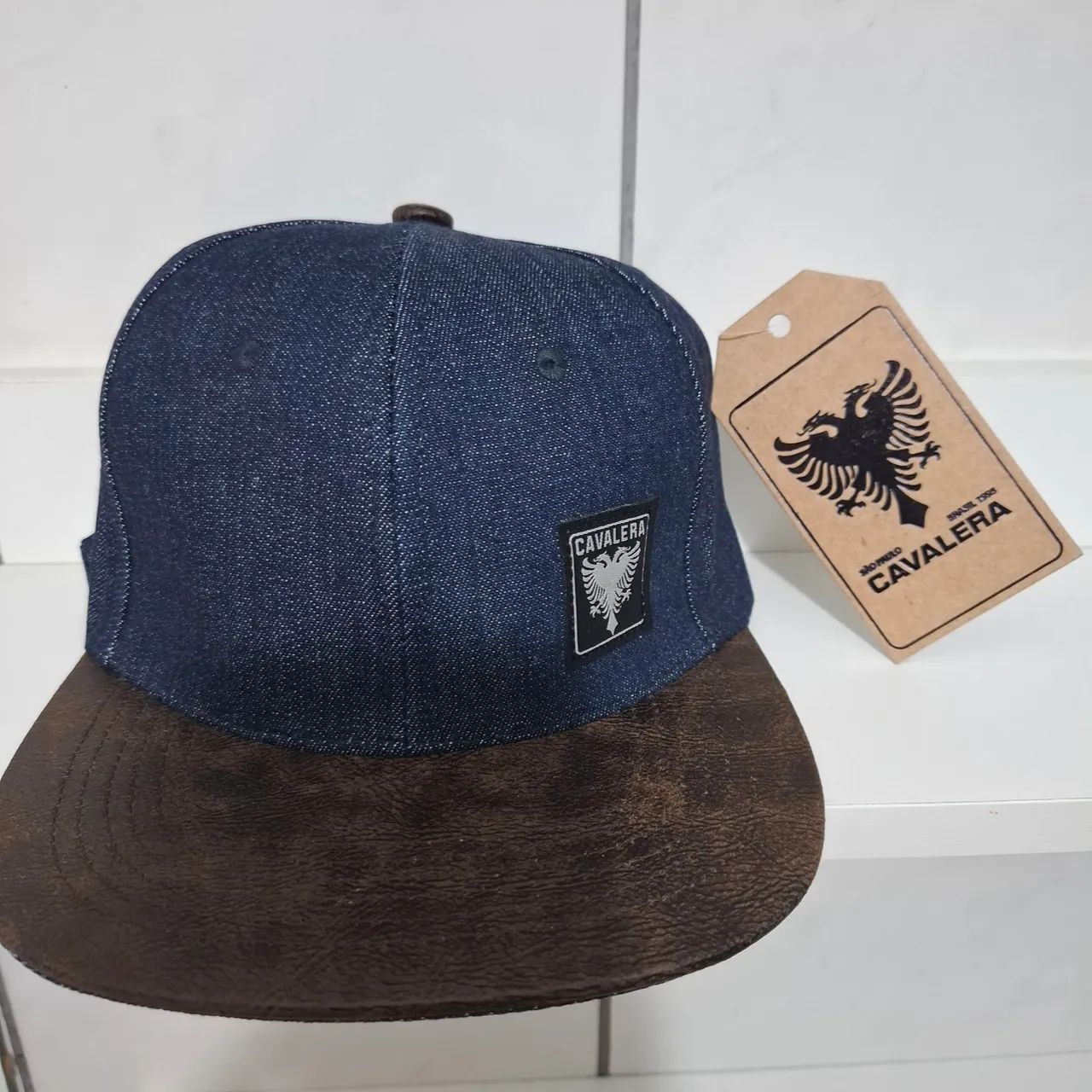 Boné Cavaleira Jeans - Novo