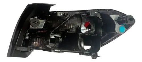 Par Lanterna Sinaleira Peugeot 208 2021 2022 2023 2024 Ambos Lados Vermelho/preto - Foto 9