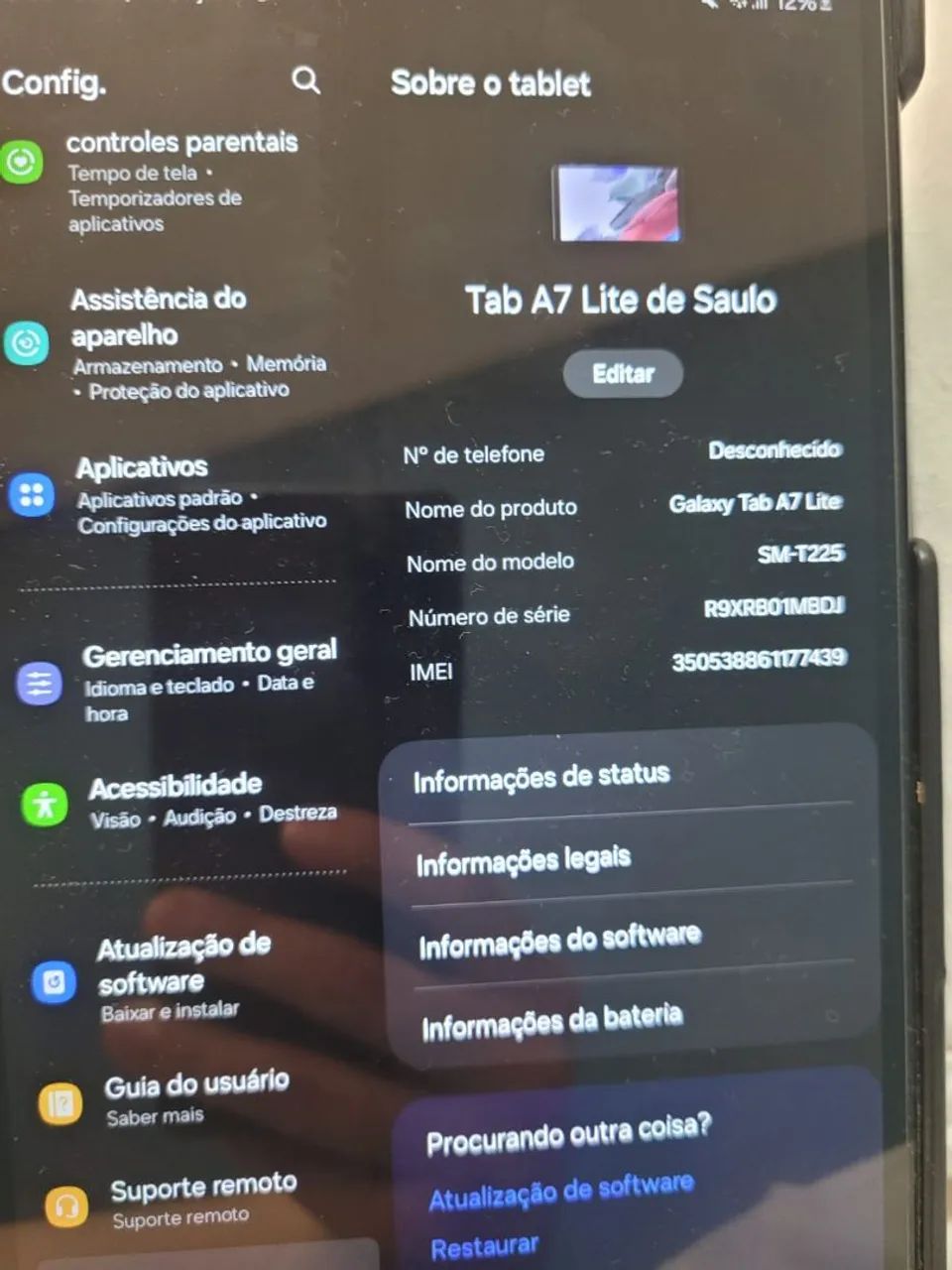 Tablet Samsung Galaxy Tab S7 - Foto 3