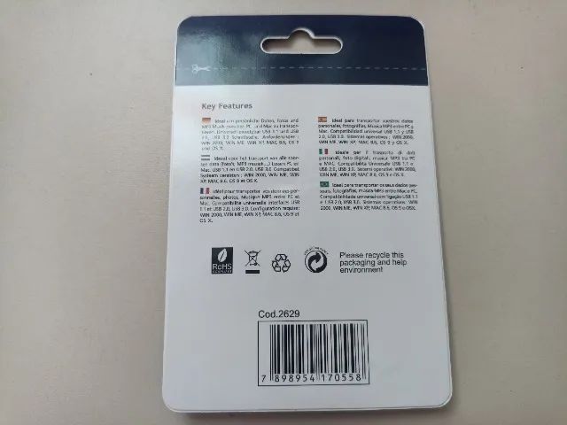 Pendrive Chaveiro 16gb (NOVO/Lacrado) - [LEIA A DESCRIÇÃO] - Foto 3