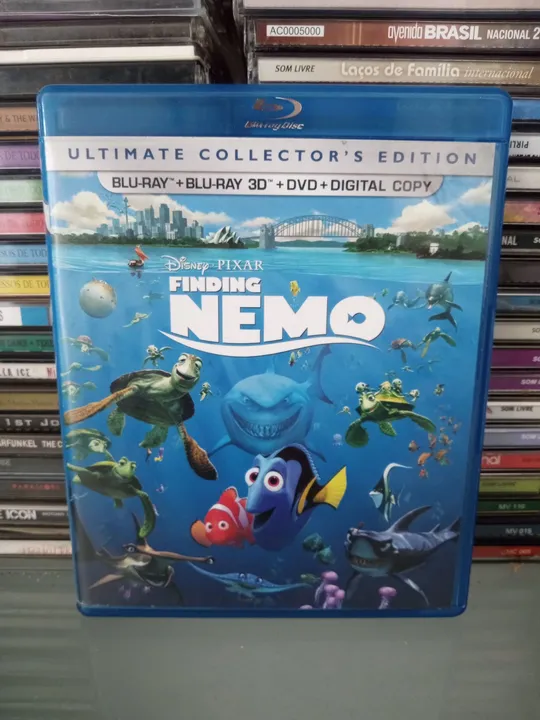 Blu-ray Procurando Nemo Importado Edição Colecionador