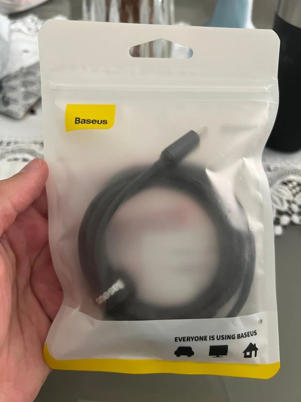 Cabo Baseus Lightning p/ iPhone - 2 Metros Original | Carregamento Rápido