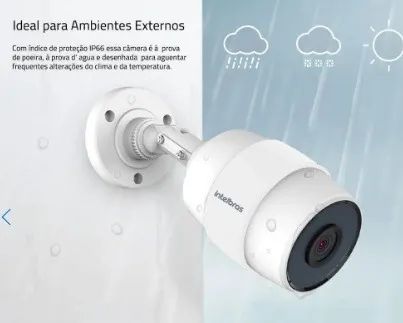 Câmera de Segurança HD Sem Fio Intelbras Wifi Mibo iC5 IP66 - Foto 4