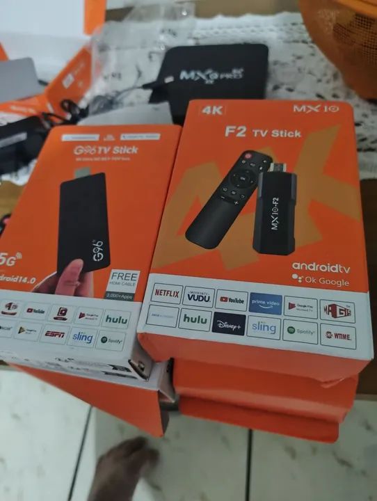 MX10 F2 TV Stick 4K Android TV
