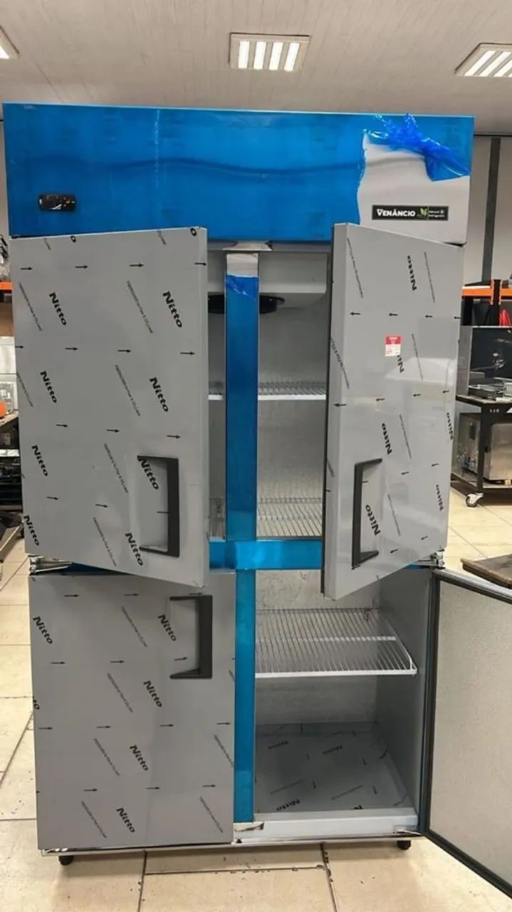 Geladeira Comercial Inox 4 Portas Geladeira Industrial Mini-Câmara Resfriados Venâncio  - Foto 2