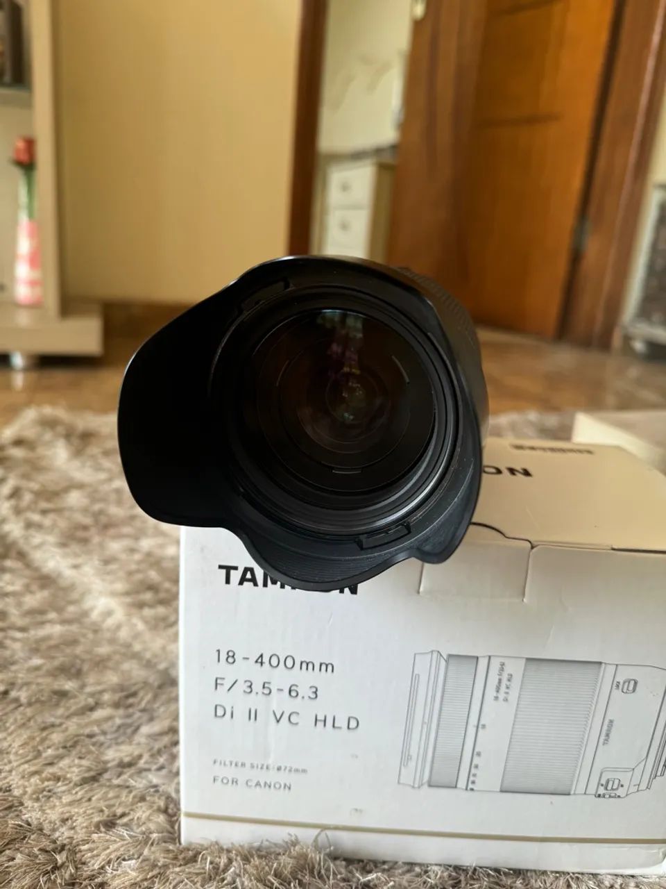 Lente taron 18 400 mm para câmera cânon  - Foto 4