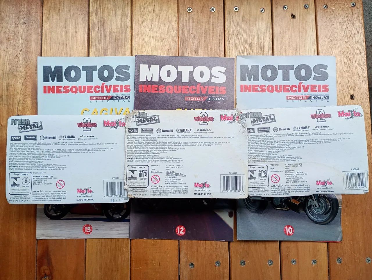 Miniaturas de moto lote com 3 peças  - Foto 5