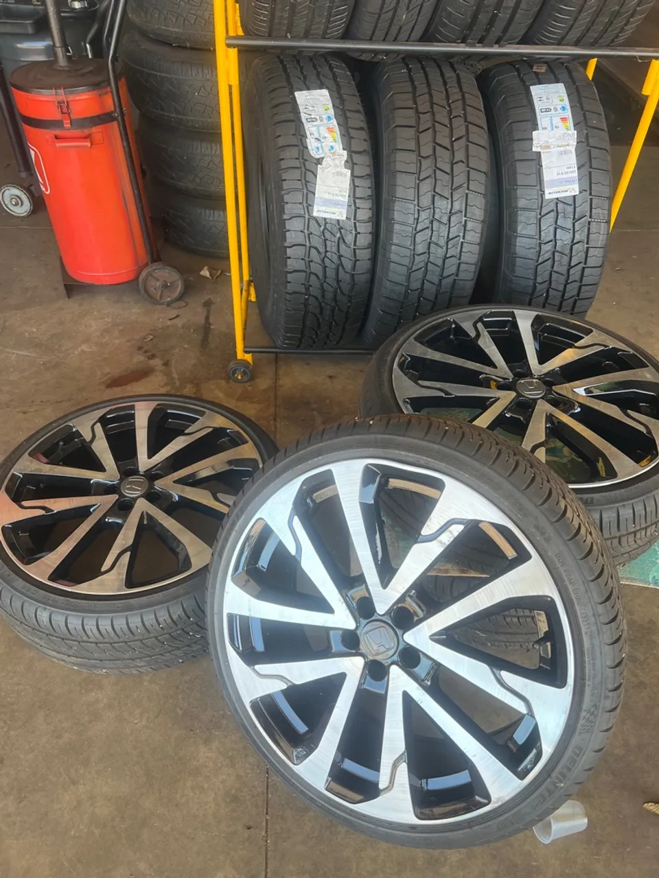 Rodas Aro 20 furacão 5x100 corolla polo virtus pneus zero.