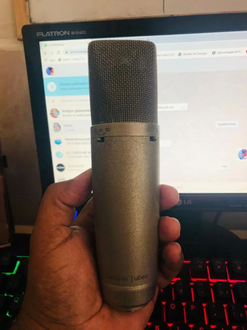 Microfone Groove Tubes GT67 com Fonte PSM1 - Foto 2