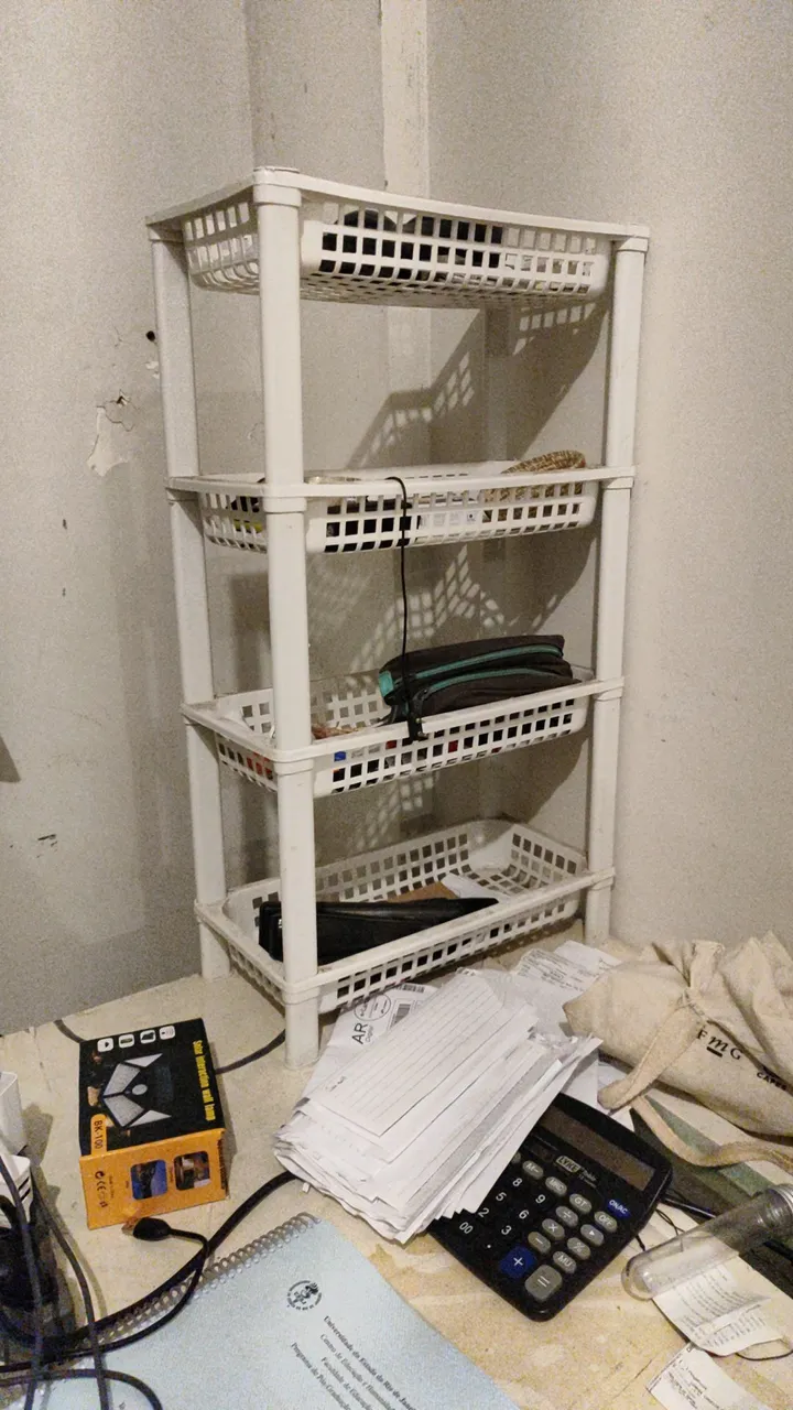 Estante Organizadora de Plástico com 4 Andares
