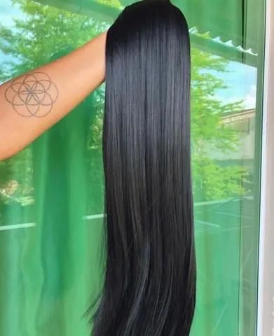 Cabelos EnglobeHair Preto Natural  - Foto 6