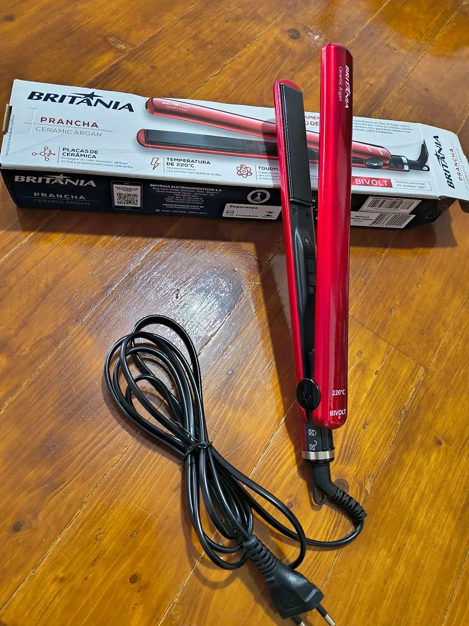 Prancha para cabelo