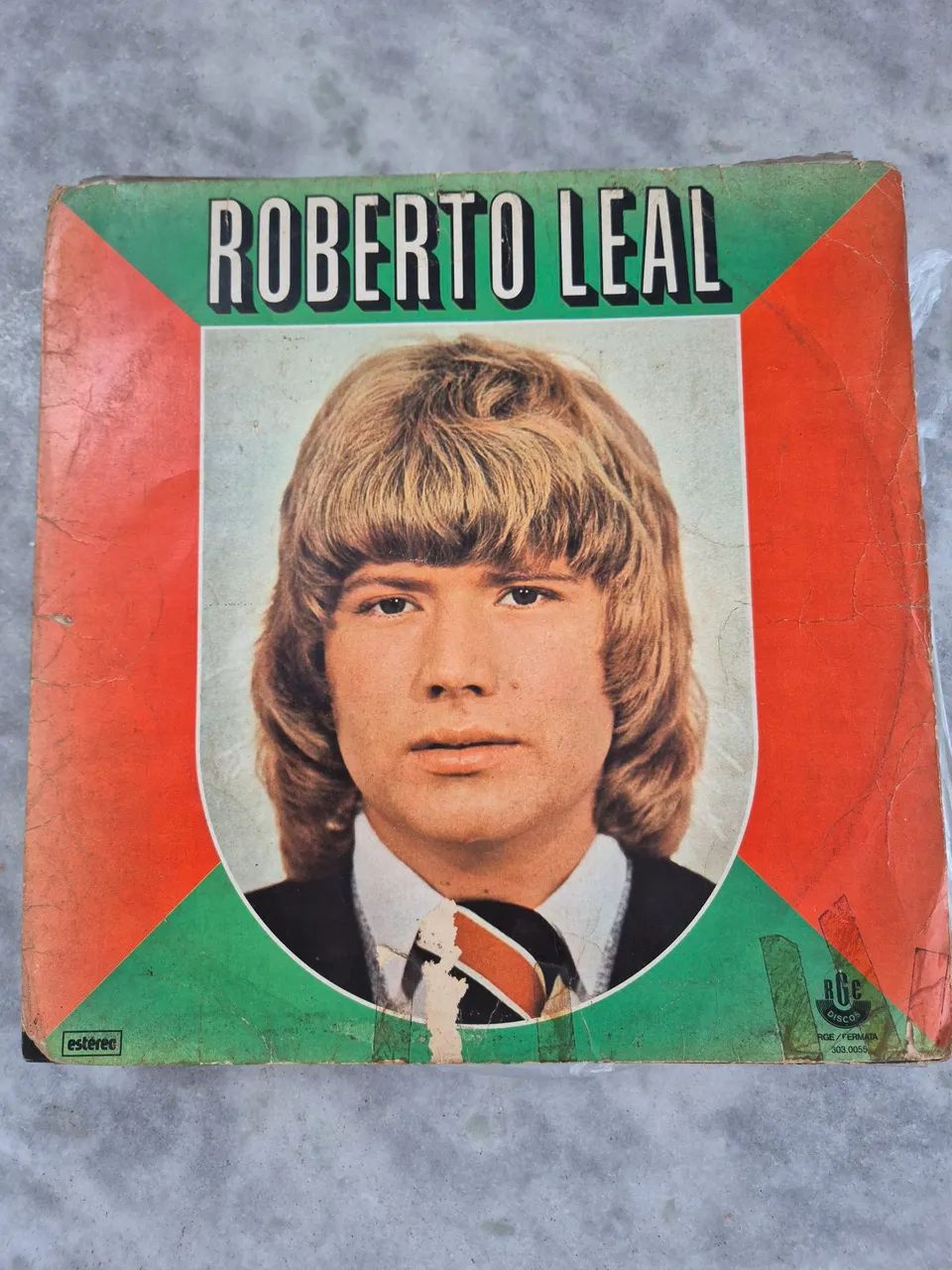 Disco de Vinil Roberto Leal - RGE Discos