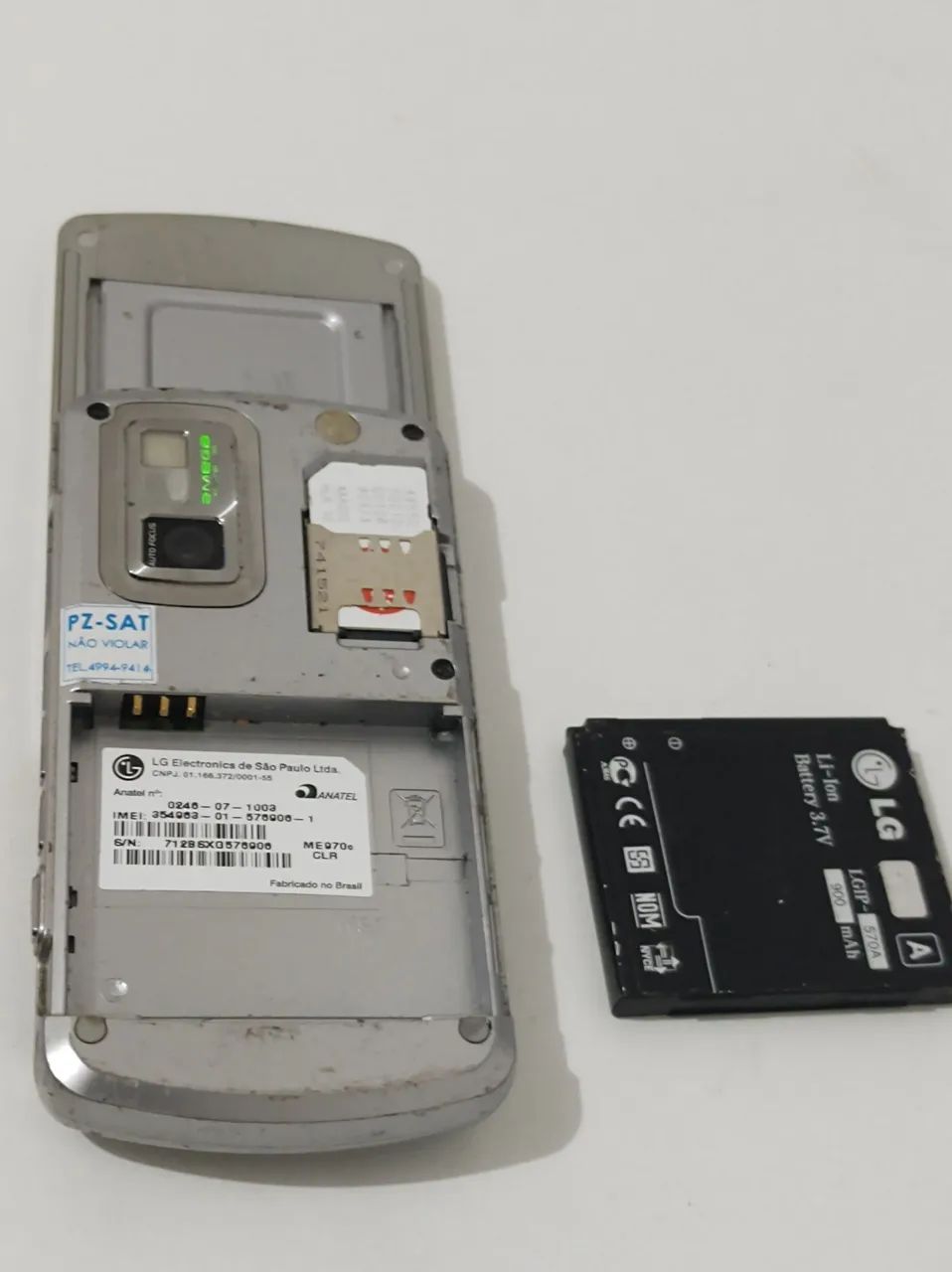 Celular LG Shine ME970 Operadora Claro - Foto 3