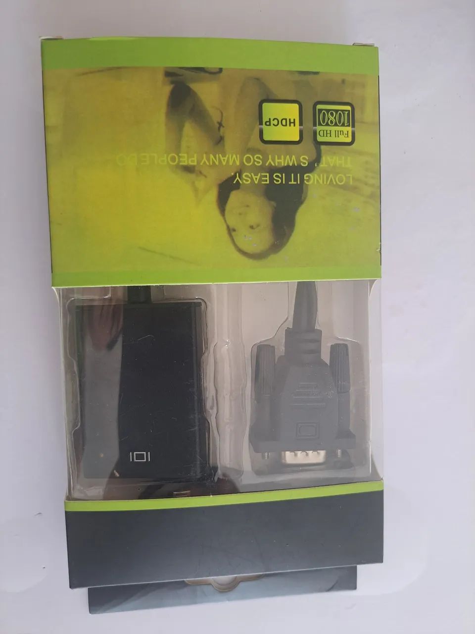 Adaptador VGA para HDMI 1080p Full HD