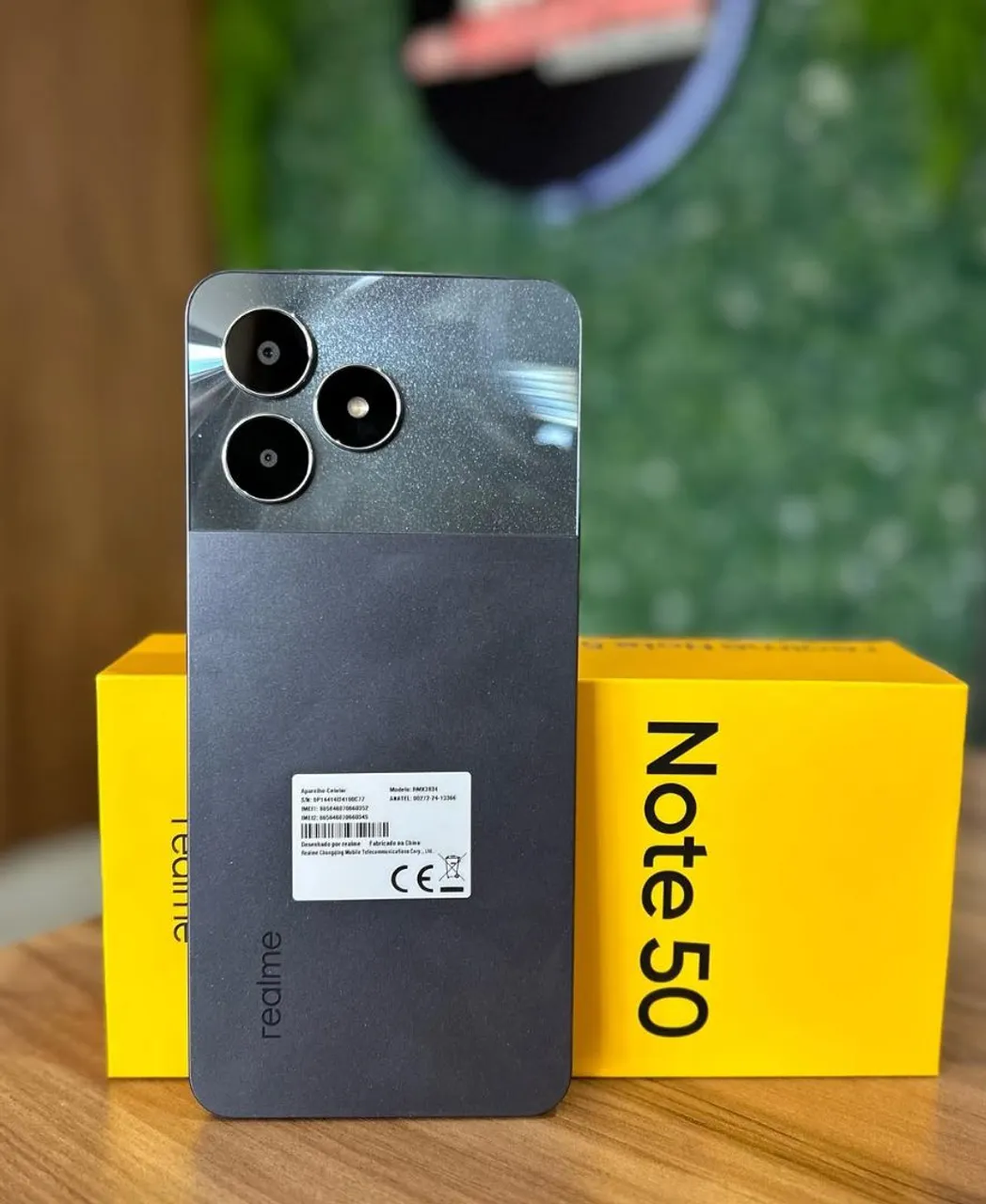 NOVO Realme Note 50 64GB 3RAM Celular Smartphone