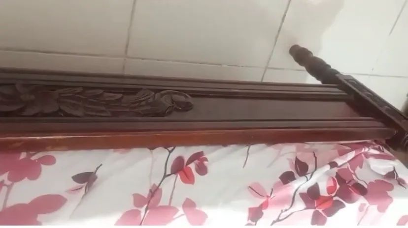 Cama de casal madeira jacarandá  - Foto 2