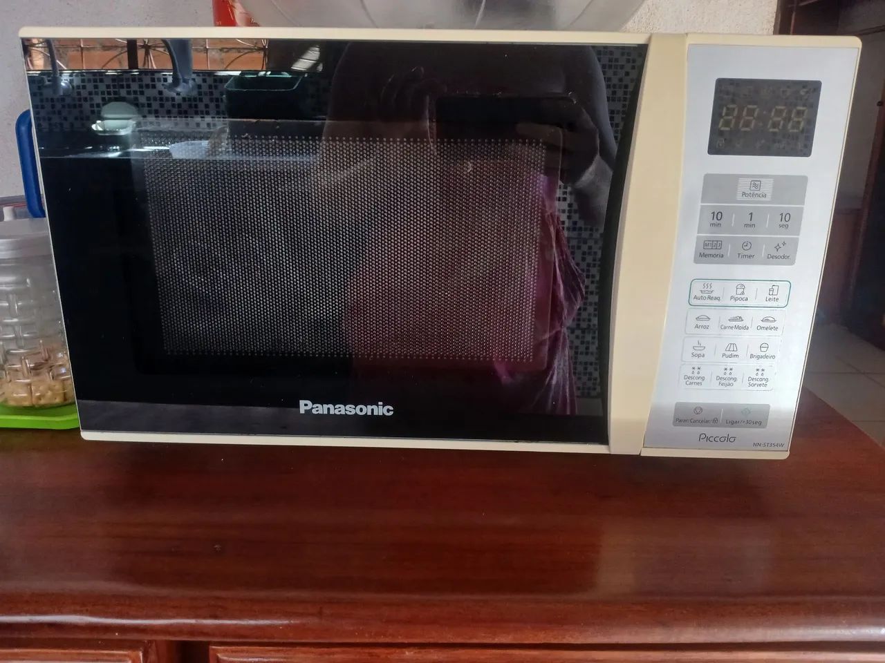 Micro-ondas Panasonic com DEFEITO. 