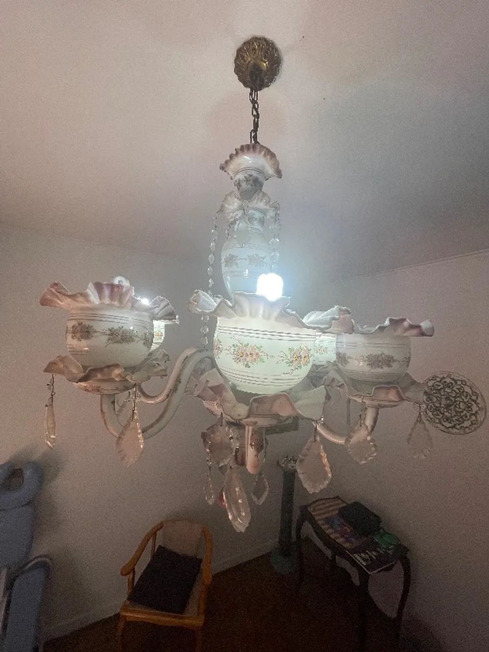 Lustre cerâmica antiguidade  - Foto 5