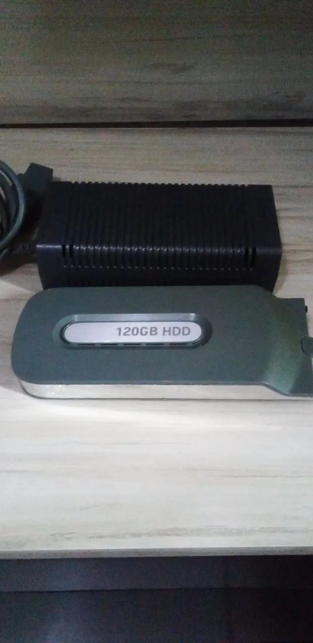fonte e hd xbox 360 arcade original  - Foto 5