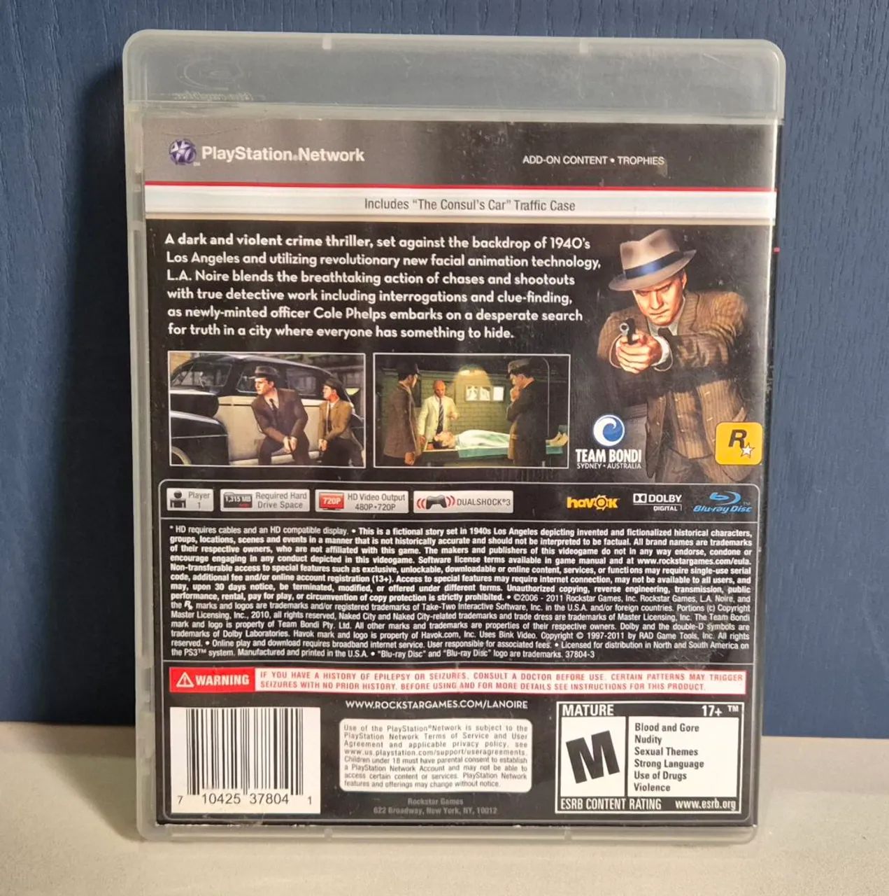 (PS3) L.A. Noire - Foto 4