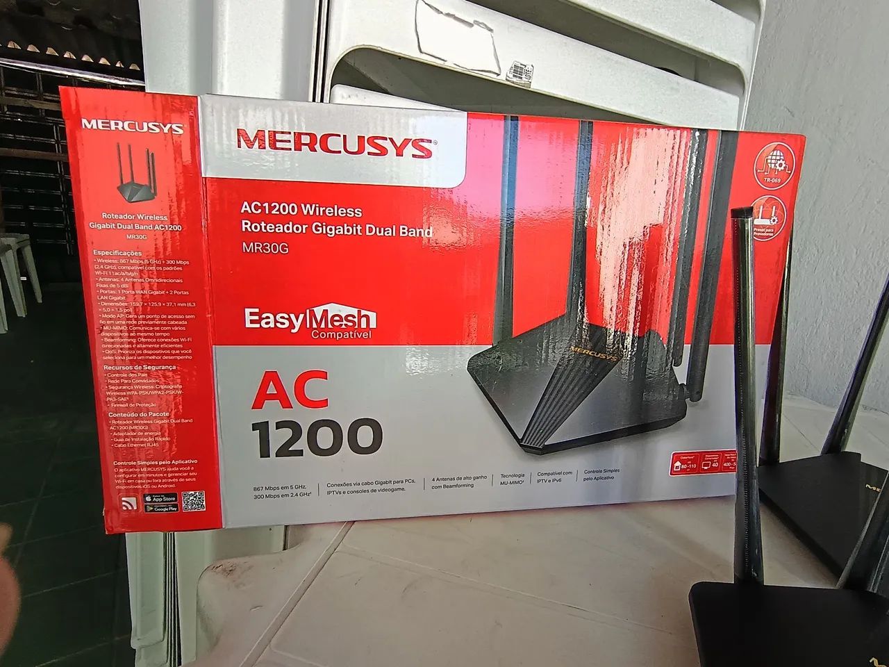Vendo quatro roteadores seminovos Mercusys - Foto 2