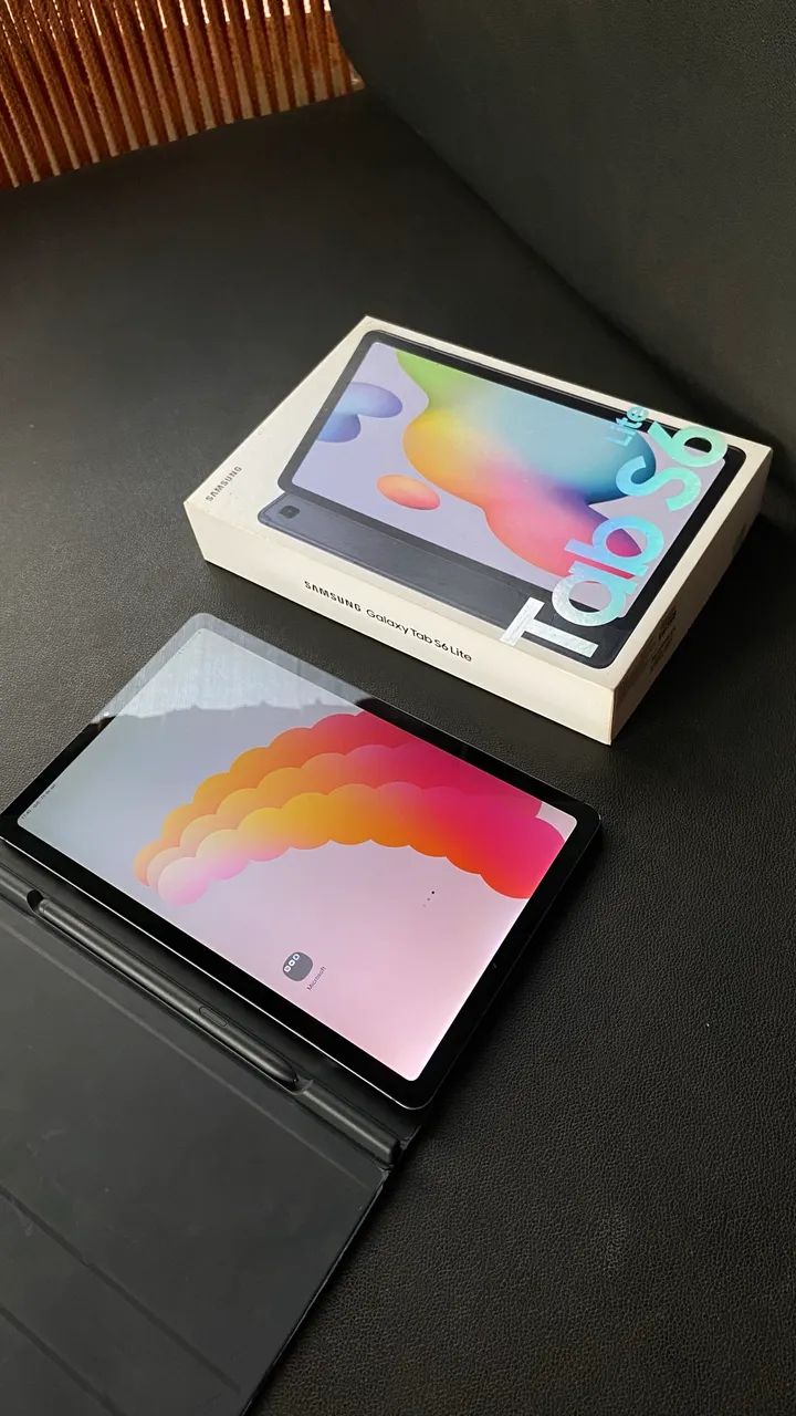 Galaxy Tab S6 Lite P615 64GB com S Pen + Capa + Caixa Original - Foto 4