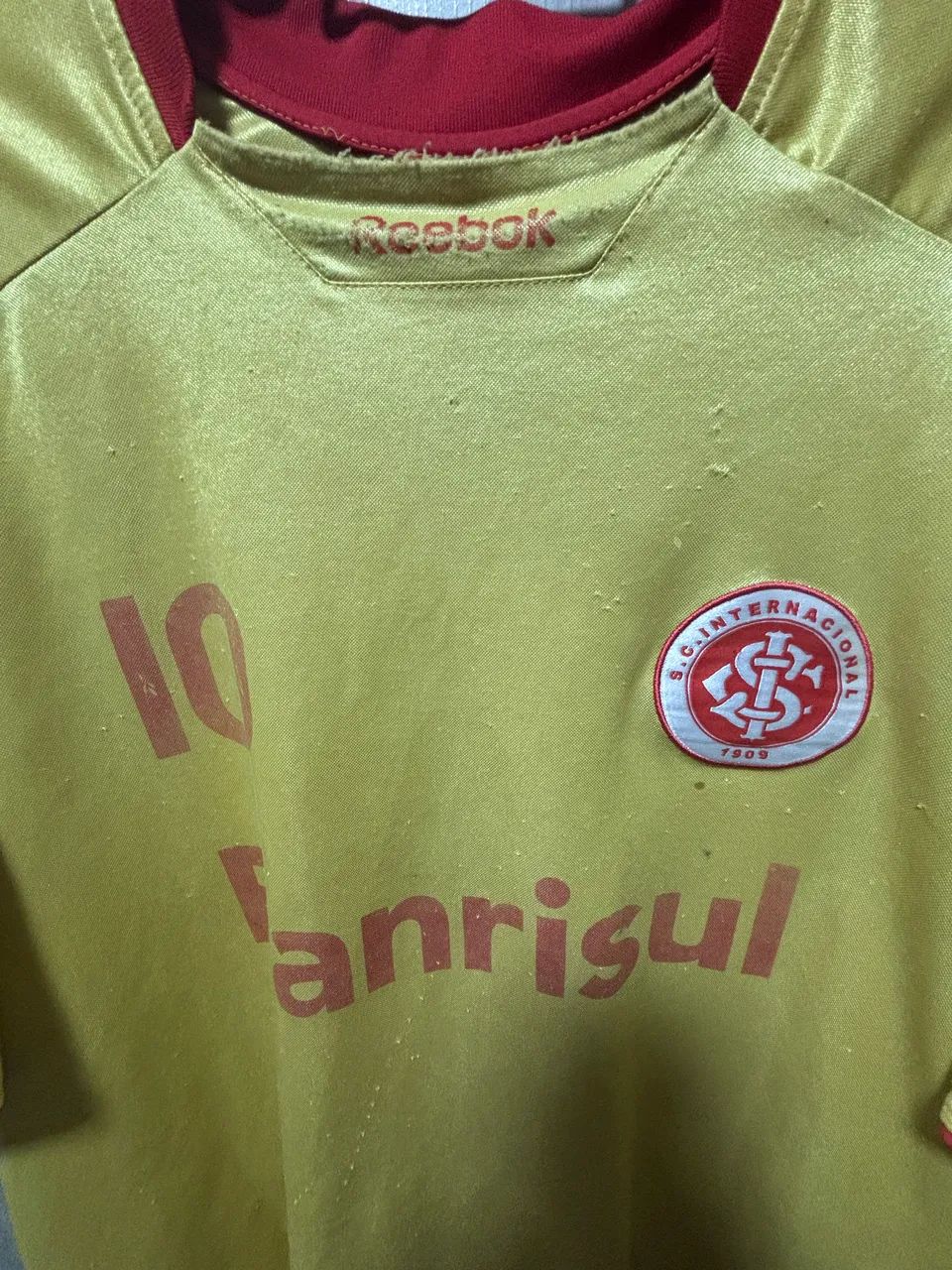 CAMISETA INTERNACIONAL CENTENÁRIO REEBOK TAM G - Foto 3