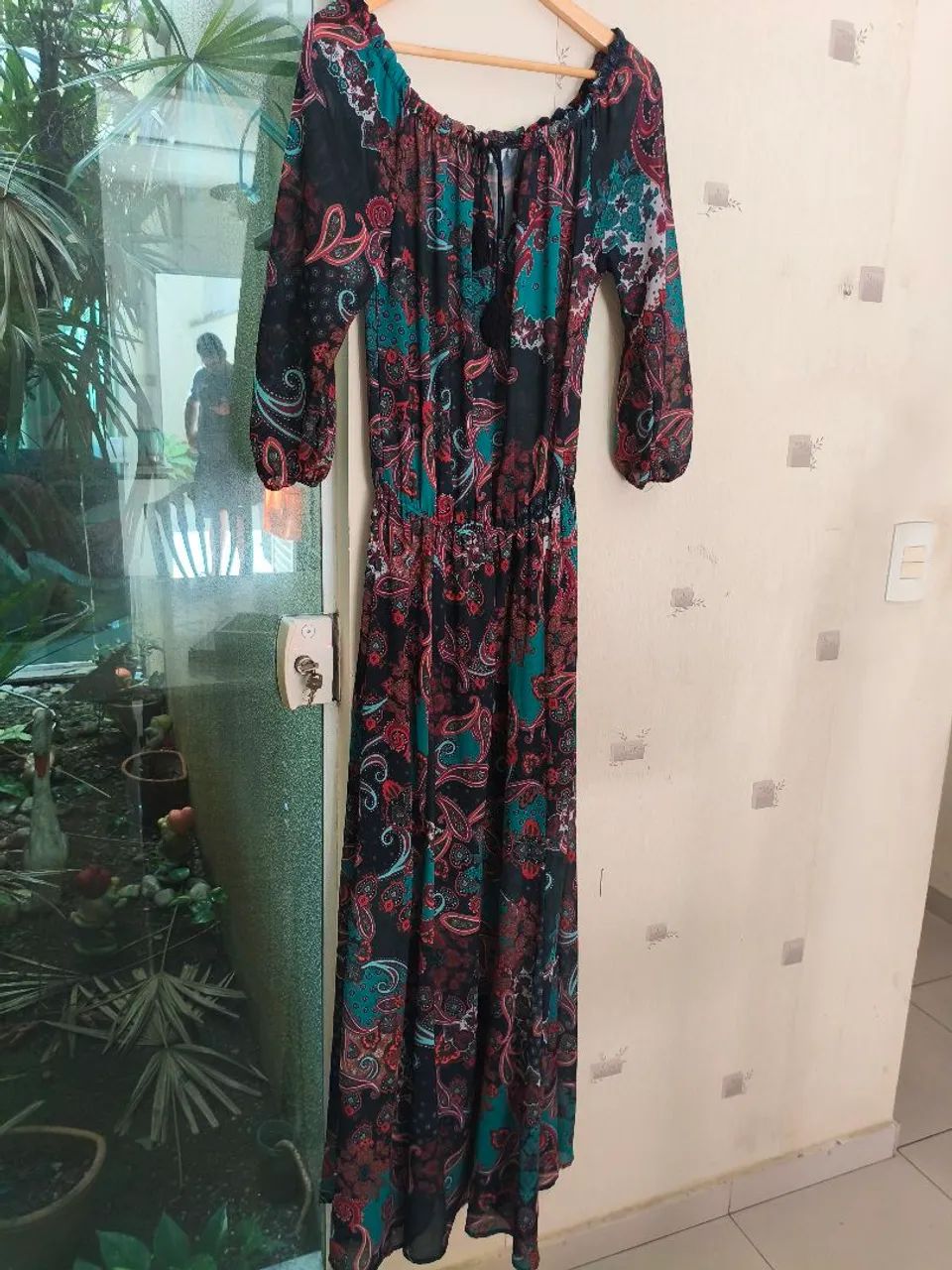 ALK e vestido longo 38 veste até 46 - Foto 2
