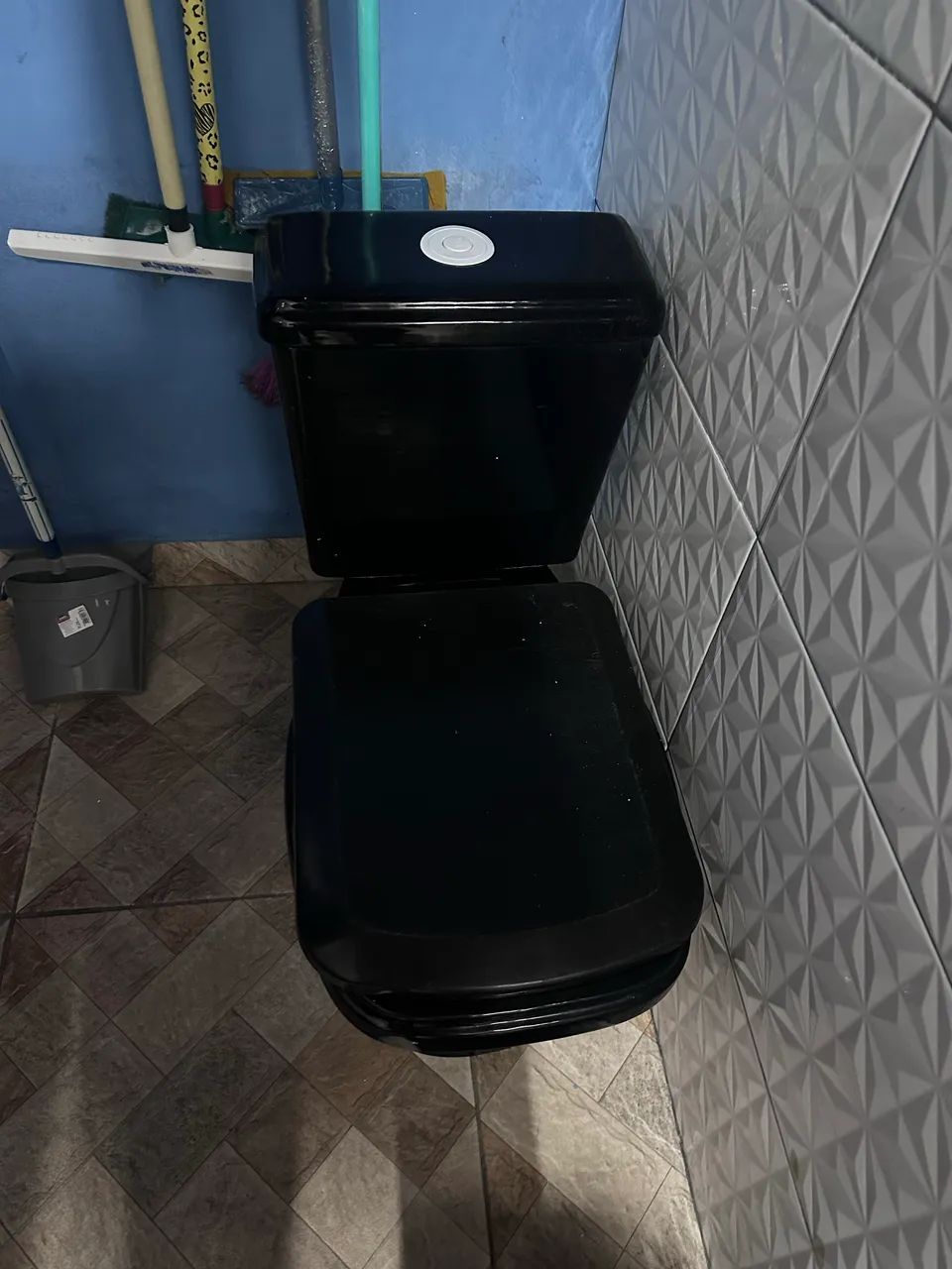 Vaso para Banheiro Preto - Foto 6