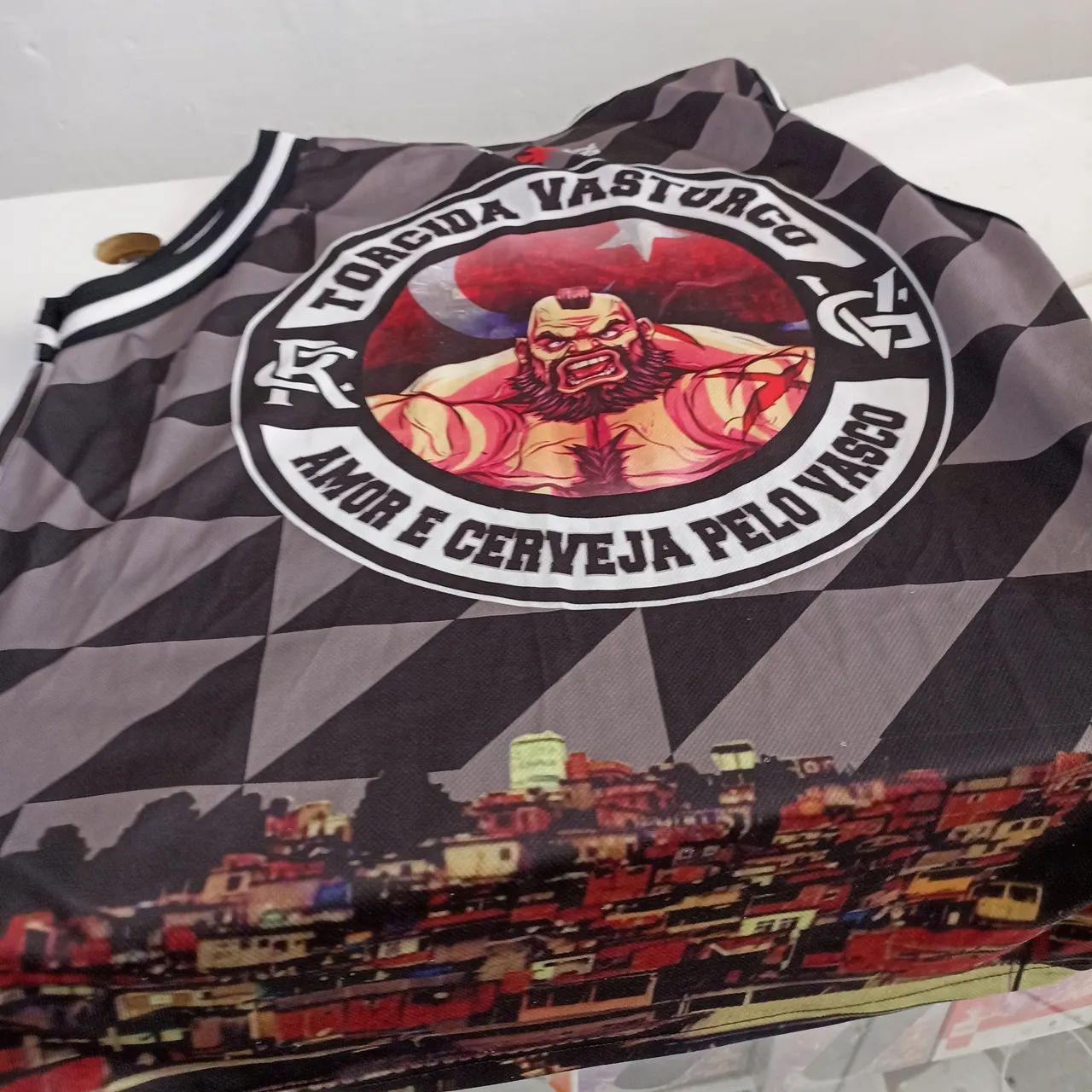 camisa da torcida do Vasco da gama