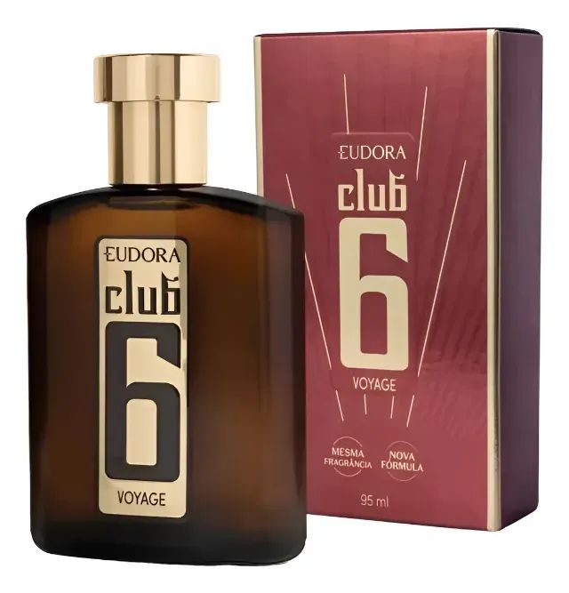 Club 6 Voyage Eudora Deo Colônia 95ml Com LACRADO