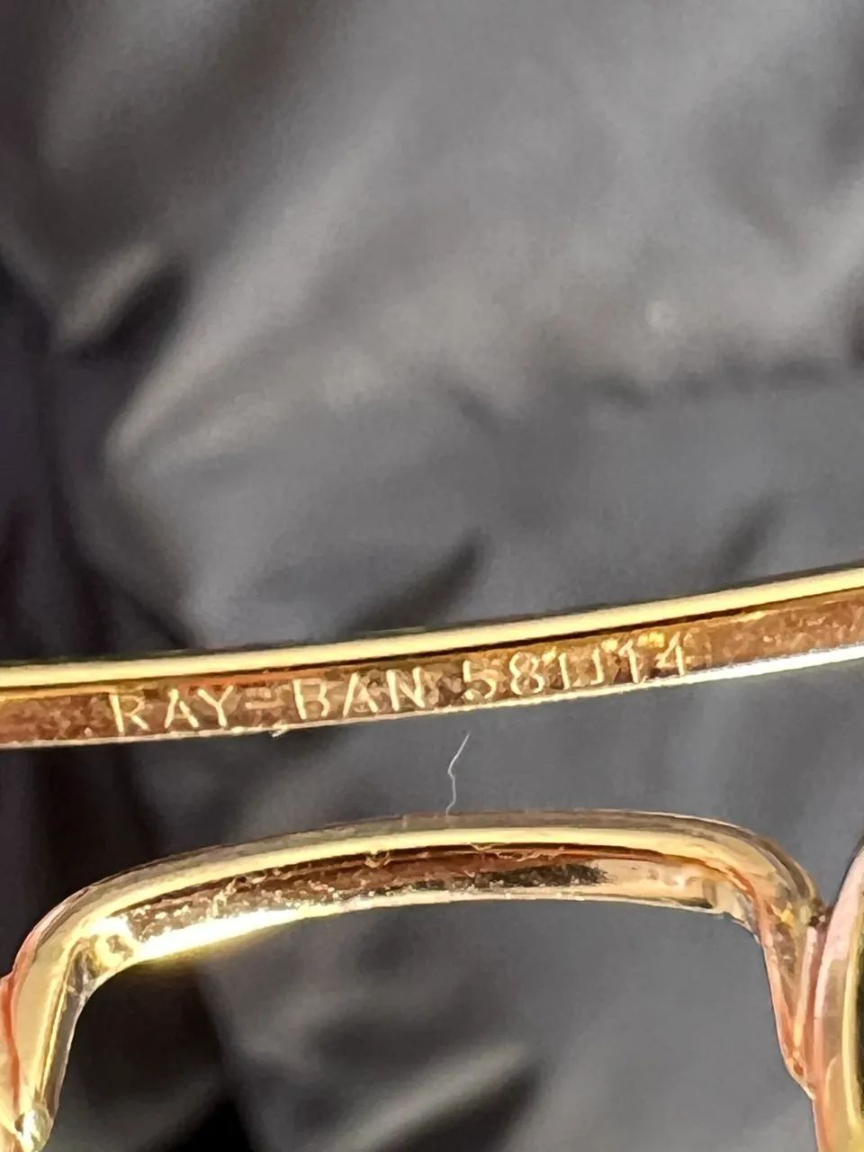 Ray ban aviador dourado original - Foto 4