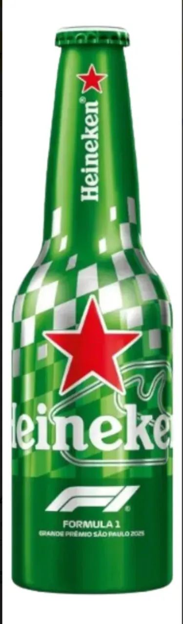 Kit com 3 garrafas alumínio Heineken Fórmula 1  - Foto 3