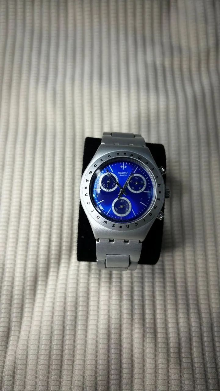 Relógio Prateado Swatch