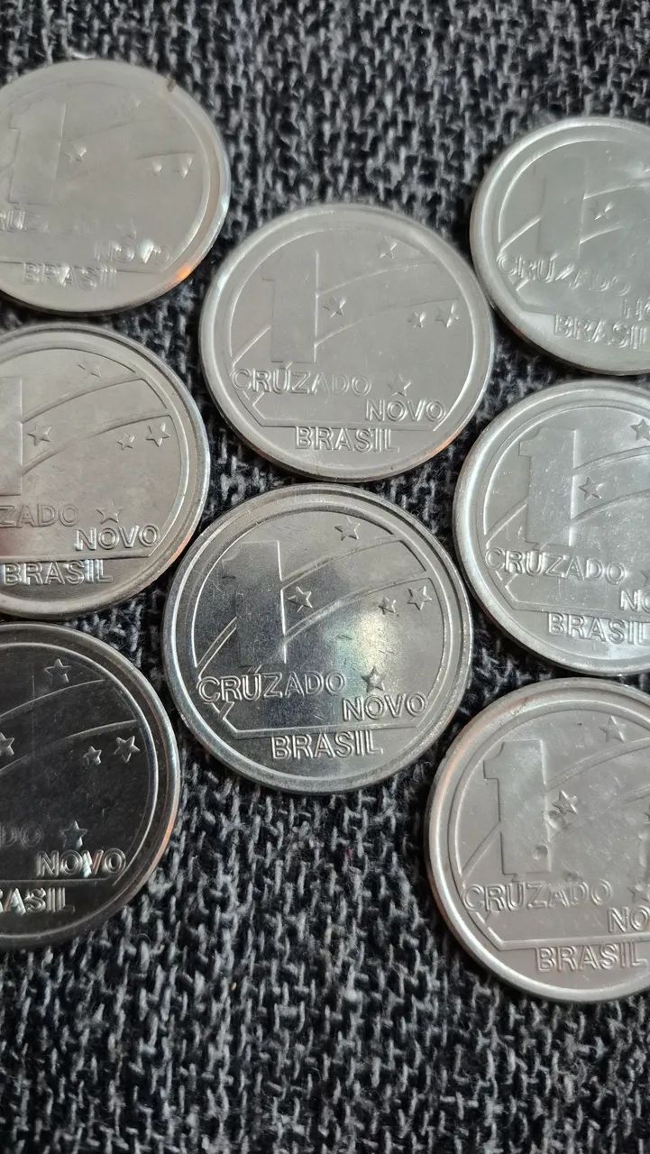 20 MOEDAS de 1 Cruzado Novo - Foto 3
