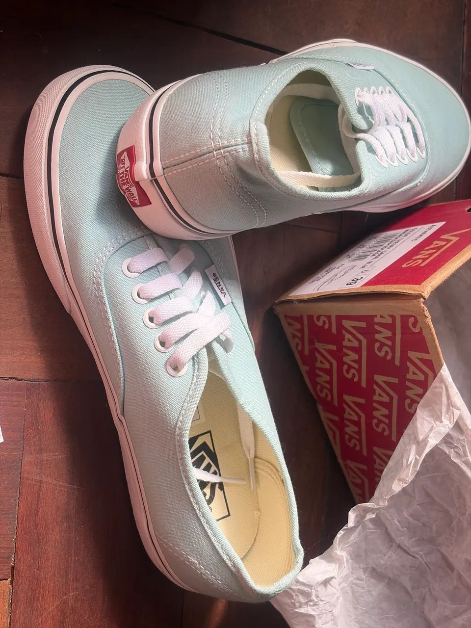 Vans authentic azul