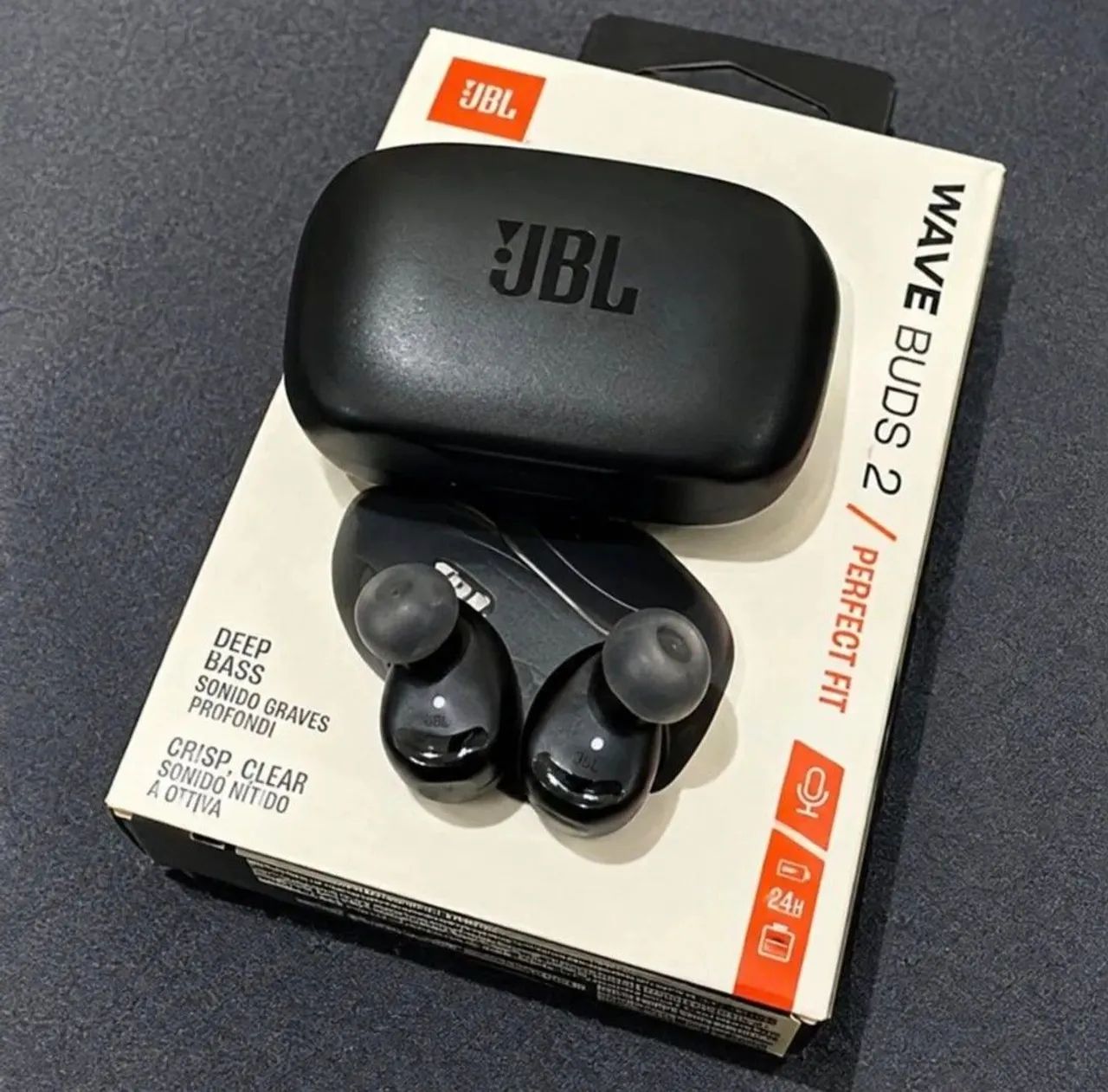 FONE DE OUVIDO BLUETOOTH JBL WAVE BUDS 2