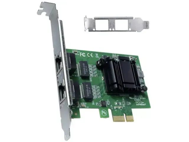 Placa de Rede Vinik PRV2P1000E - Dual Port - PCI-Express 10/100/1000Mbps - Foto 5