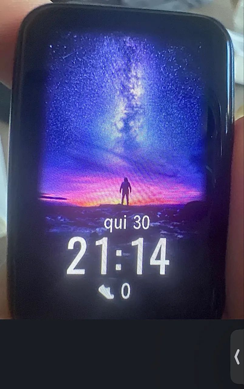 Smartwatch com leitura WhatsApp/Redes Sociais/Saúde/Esportes  - Foto 6