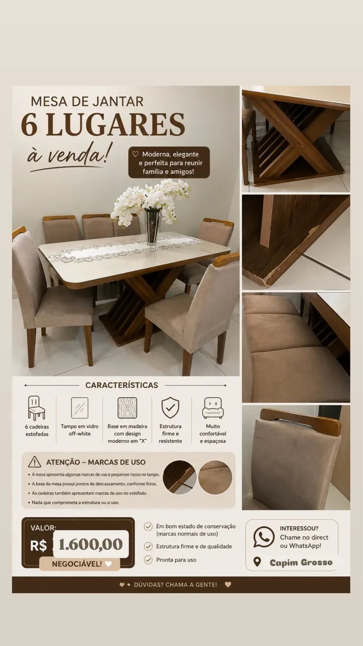 Mesa de jantar 