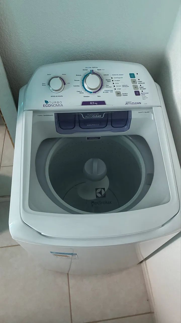 Máquina de Lavar Roupas Electrolux 8,5 quilos - Foto 2