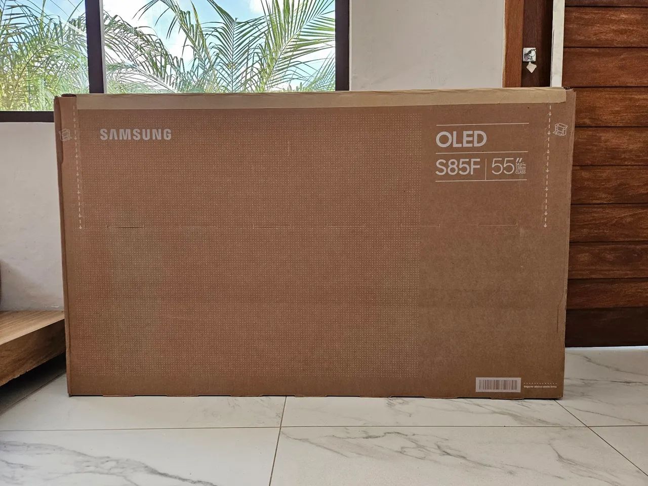 TV Samsung OLED 55" S85F 4K 120Hz Lacrada NF e Garantia 1 Ano - Foto 2