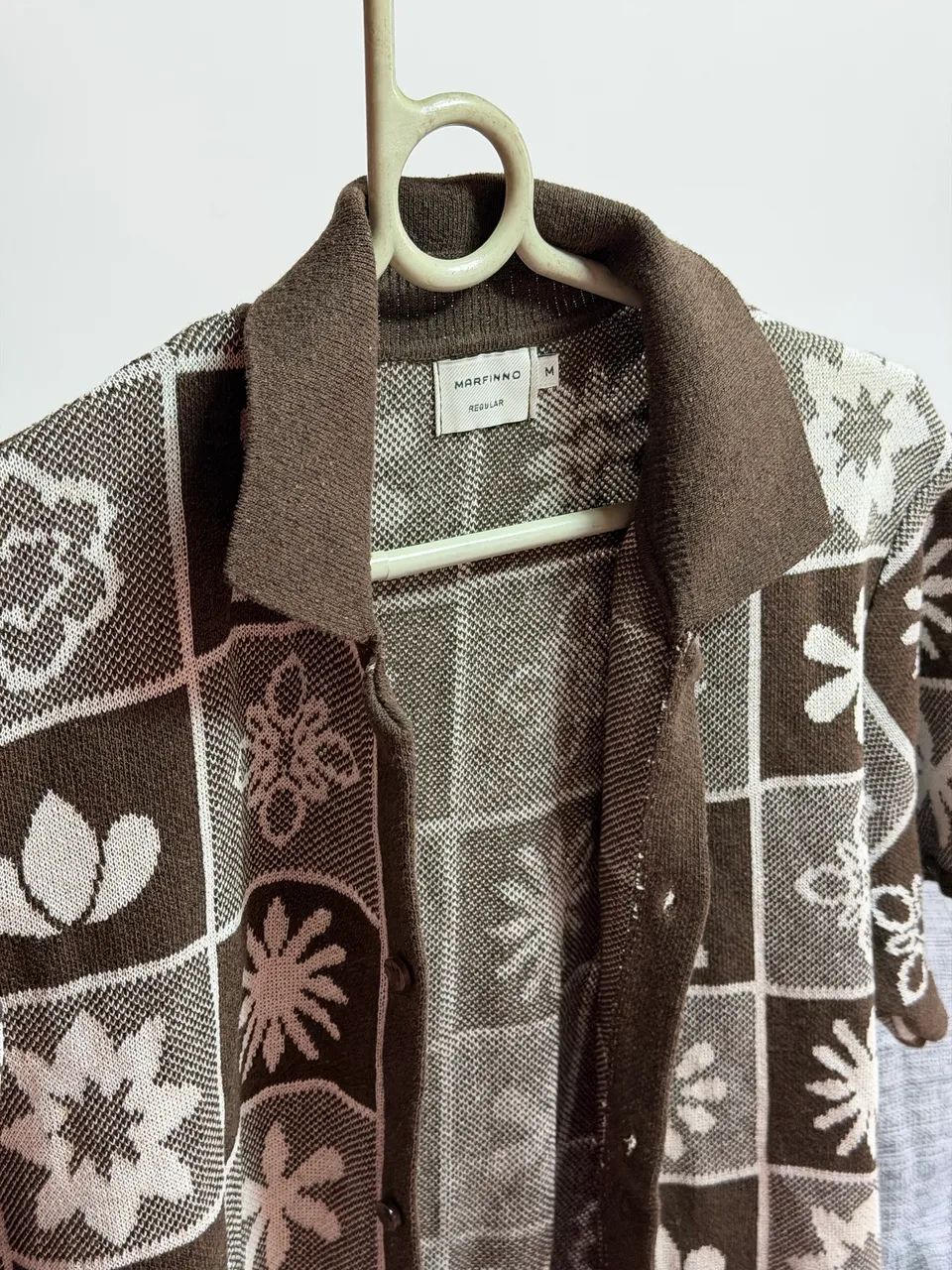 Camisa estampada tamanho M - Foto 2