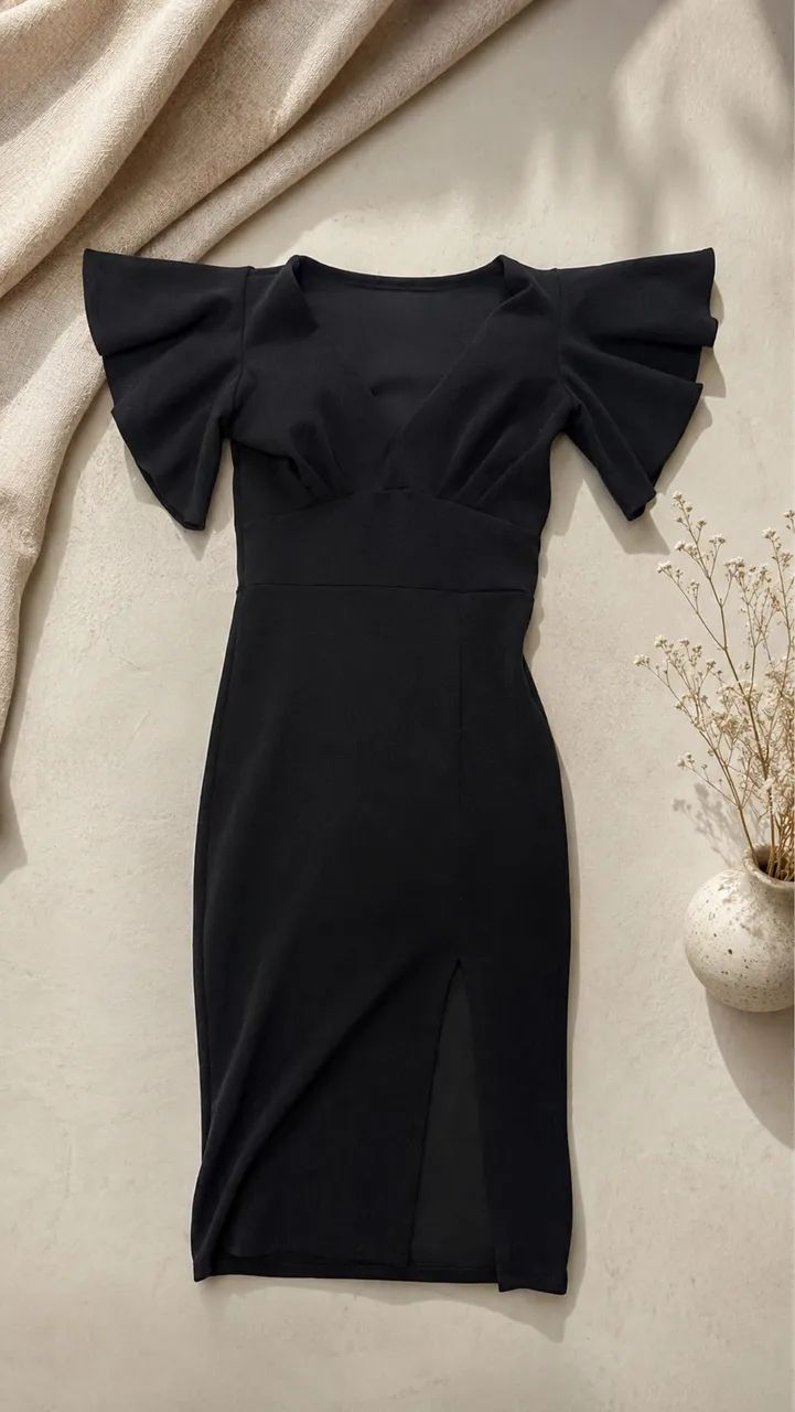 Vestido Elegante Preto