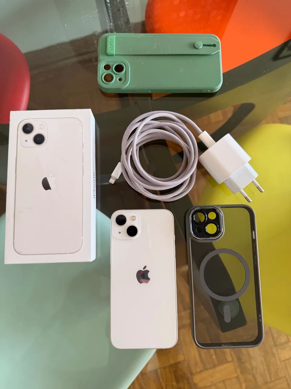 iPhone 13 - 256gb - Branco (Perfeito estado) - Foto 2
