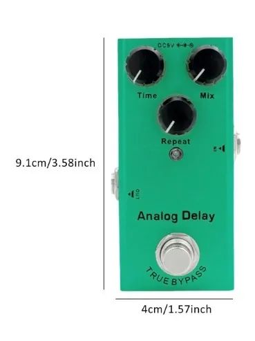 Pedal de guitarra Analog Delay - Foto 2