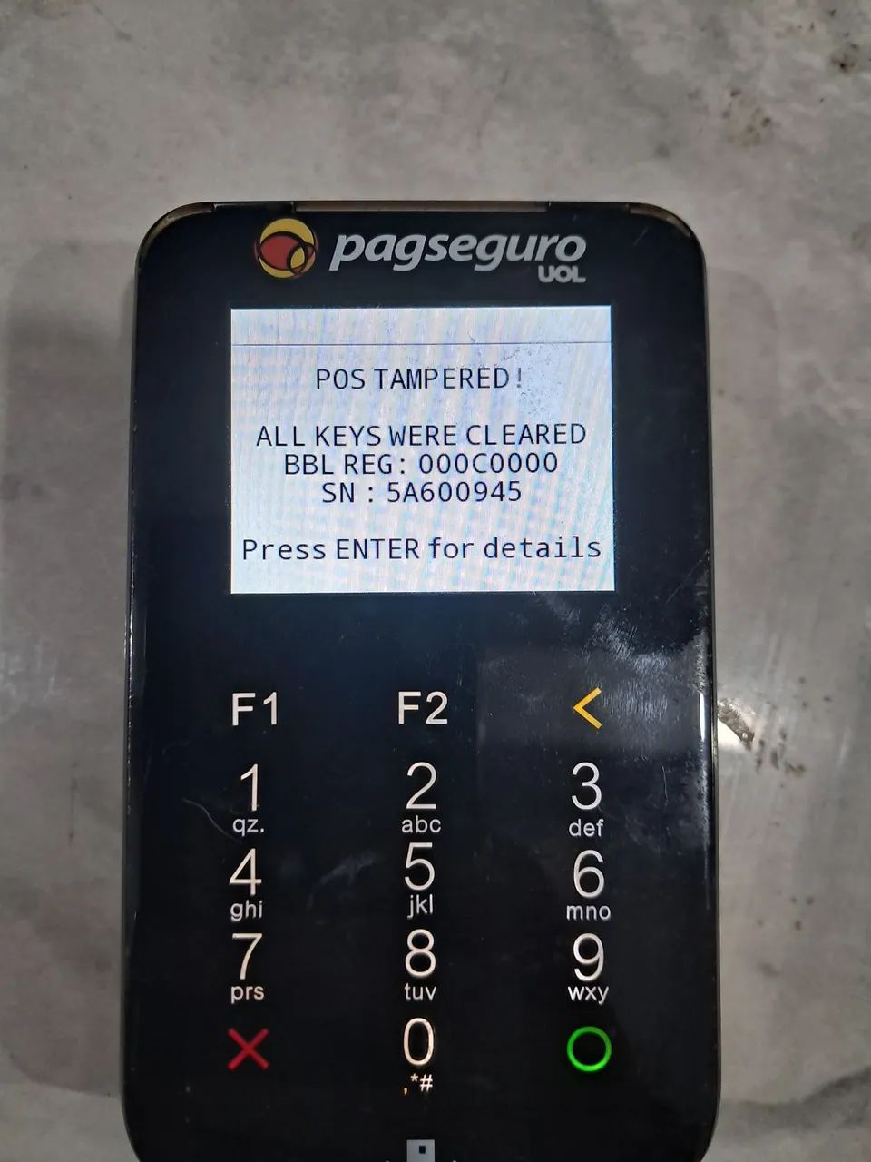 maquina de cartao moderninha  Wifi Plus - COM DEFEITO